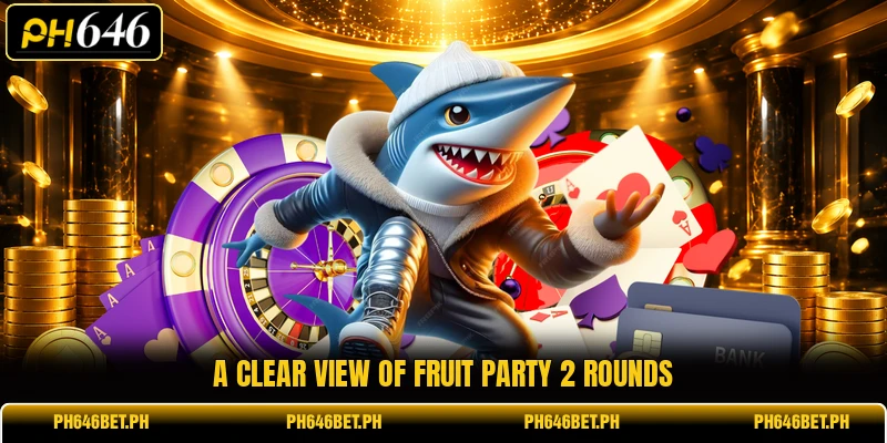 A clear view of Fruit Party 2 rounds