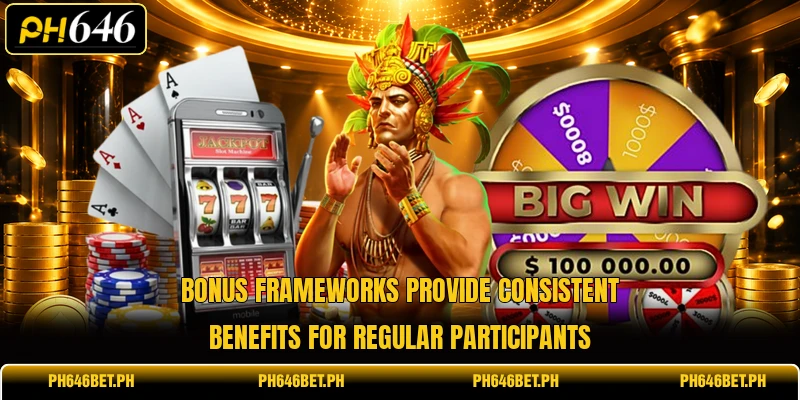 Bonus frameworks provide consistent benefits for regular participants