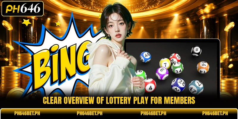 Clear overview of lottery play for members