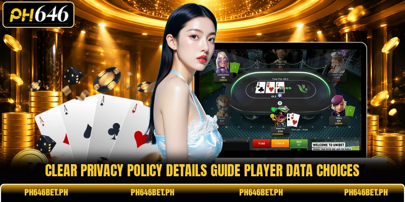 Clear privacy policy details guide player data choices Clear privacy policy details guide player data choices