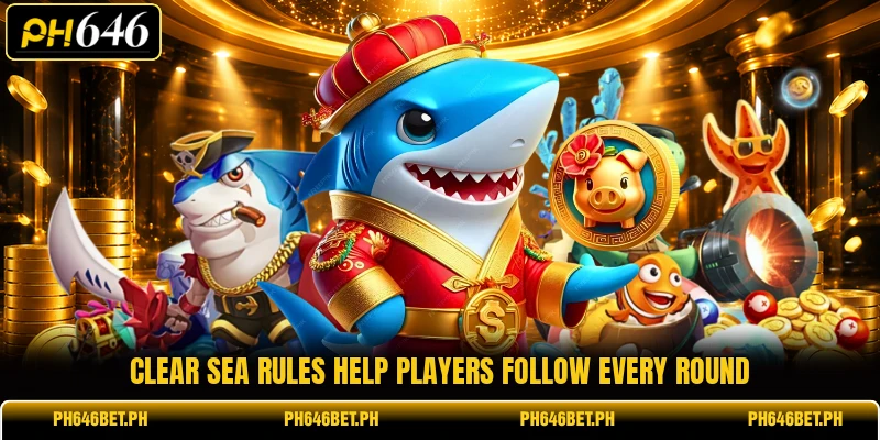Clear sea rules help players follow every round