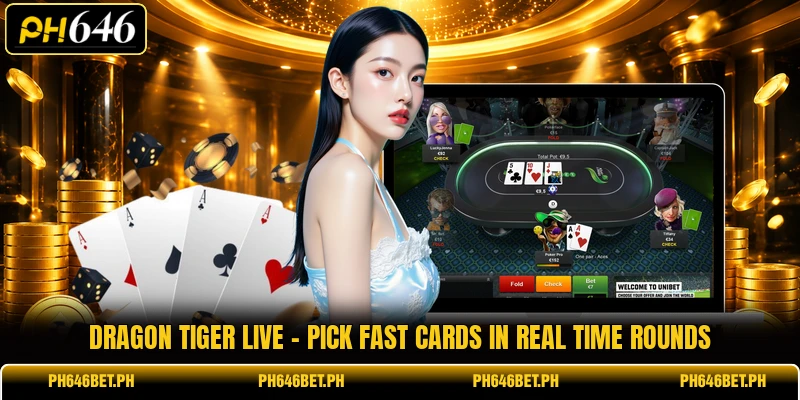 Dragon Tiger Live - Pick Fast Cards In Real Time Rounds