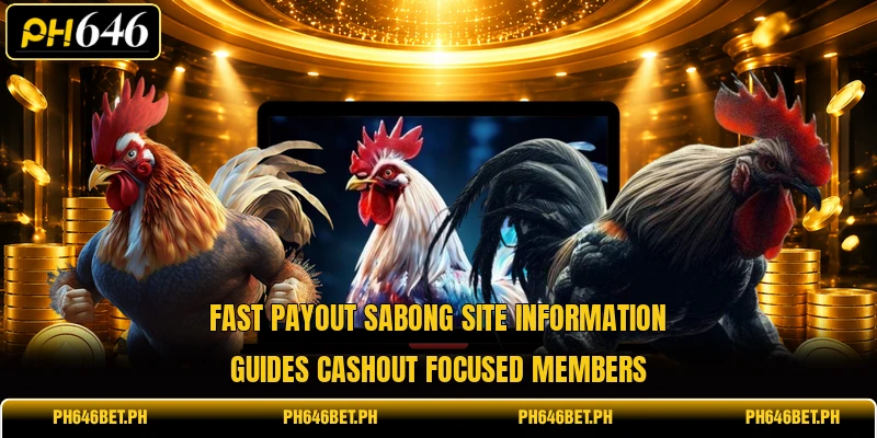 Fast payout sabong site information guides cashout focused members
