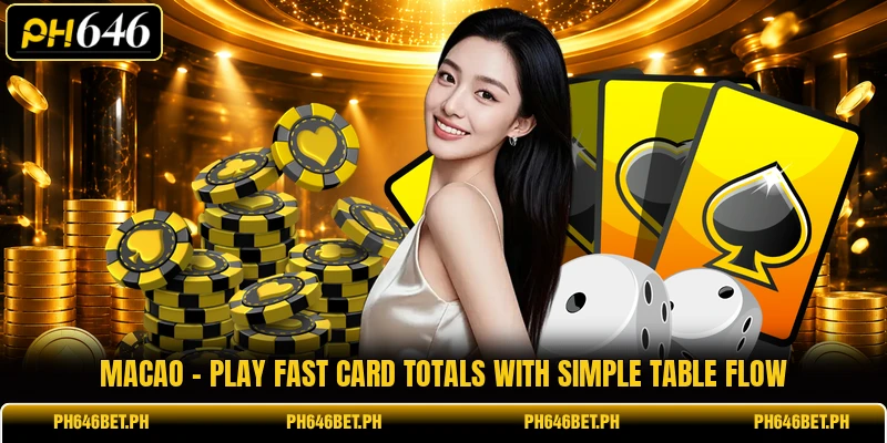 Macao - Play Fast Card Totals With Simple Table Flow