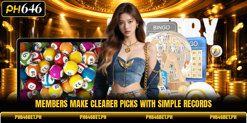 Members make clearer picks with simple records