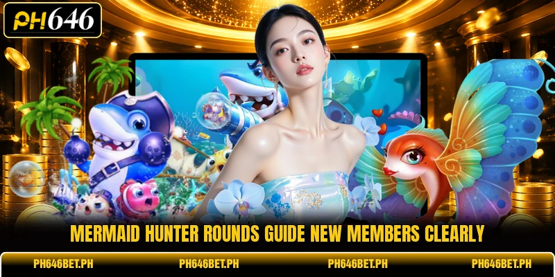 Mermaid Hunter rounds guide new members clearly