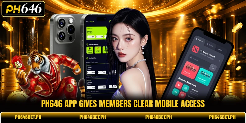 PH646 app gives members clear mobile access PH646 app gives members clear mobile access