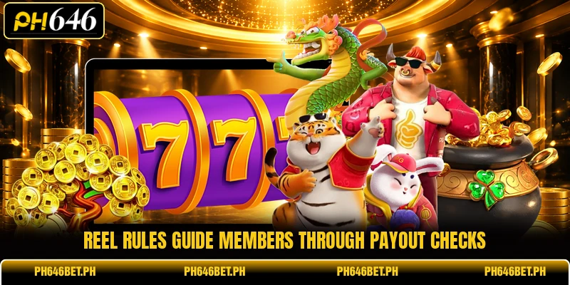Reel rules guide members through payout checks
