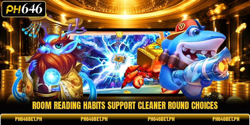 Room reading habits support cleaner round choices