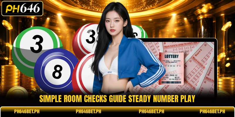 Simple room checks guide steady number play