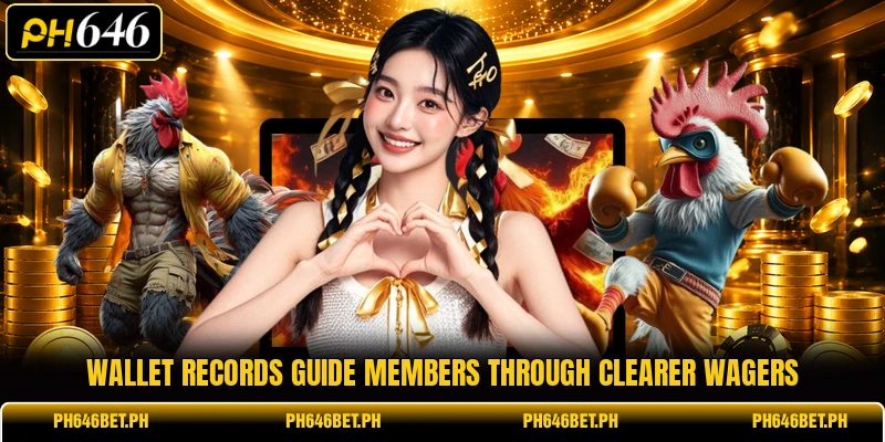 Wallet records guide members through clearer wagers
